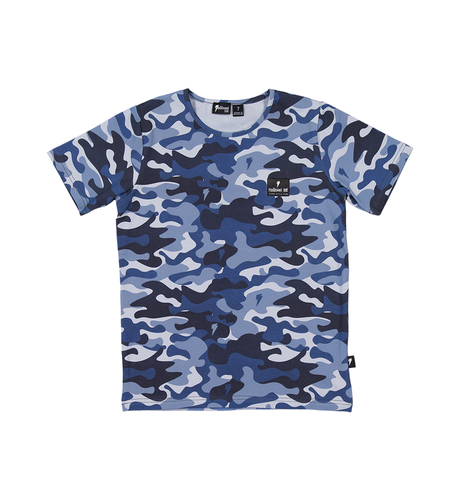 Radicool Dude Blue Camo Tee(Pre-order)