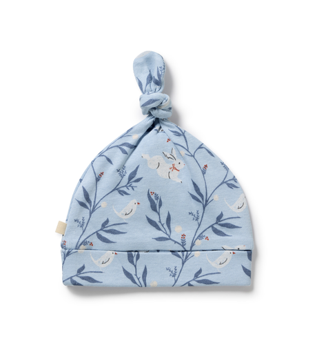 Wilson & Frenchy Bunny Whistle Organic Knot Hat