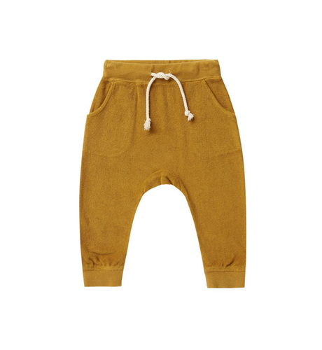 Rylee + Cru Terry Sweatpant - Gold