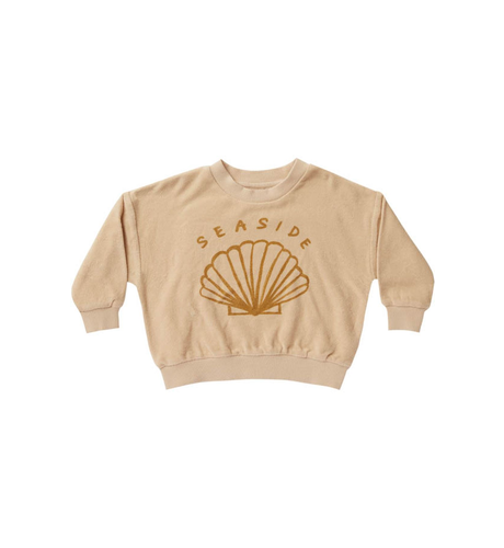 Rylee + Cru Terry Crewneck - Seaside