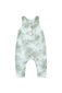 Rylee + Cru Sleeveless Jumpsuit - Aqua Tie Dye