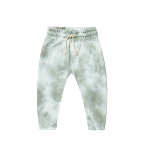 Rylee + Cru Jogger Sweatpant - Aqua Tie Dye