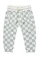 Rylee + Cru Jogger Sweatpant - Light Blue Check