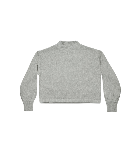 Rylee + Cru Knit Sweater - Light Blue