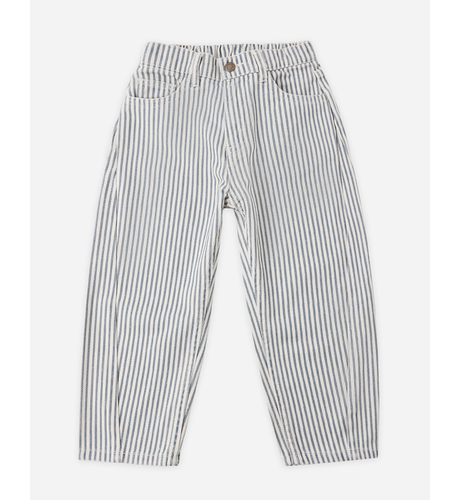 Rylee + Cru Barrel Pant - Railroad Stripe