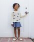 Rylee + Cru Crochet Knit Pullover - Bows
