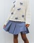Rylee + Cru Crochet Knit Pullover - Bows