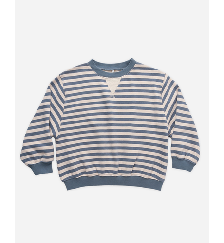 Rylee + Cru Oversized Crew - Marine Stripe