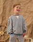 Rylee + Cru Oversized Crew - Marine Stripe