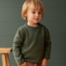 Nature Baby Merino Knit Pullover - Thyme