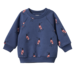 Nature Baby Emerson Sweater - Best Friend Indigo Print