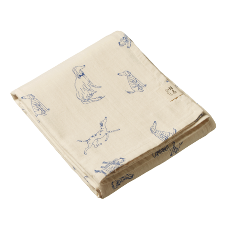 Nature Baby Muslin Wrap - Best Friend Print Muslin