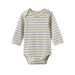 Nature Baby L/S Bodysuit - Horizon Stripe