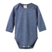 Nature Baby Merino Wool L/S Bodysuit - Vintage Indigo Marl