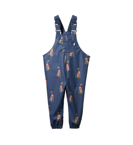 Nature Baby Splash Overalls - Best Friend Indigo Print