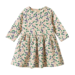 Nature Baby L/S Twirl Dress - Grande Briarwood Print