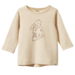 Nature Baby L/S River Tee - Bramble Bunny Print