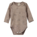 Nature Baby Merino Wool L/S Bodysuit - Bramble Burrow Print