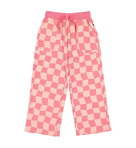 Kissed By Radicool Chequerboard Wide Leg Pant