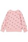 Milky Blossom Fleece Sweat - Blush Pink