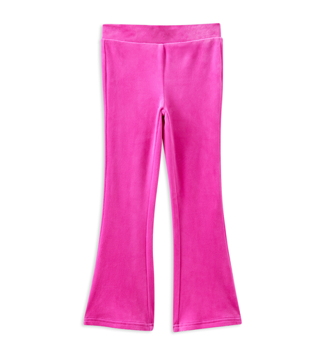 Milky Pink Lemonade Velour Flares