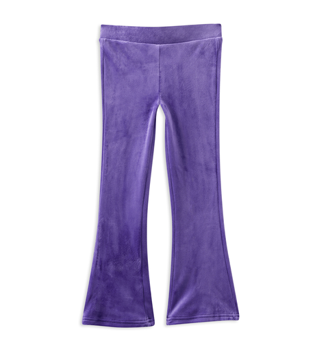 Milky Velour Flares - Violet