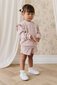 Jamie Kay Organic Cotton Etta Short - Bow Kitties Mauve