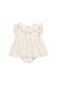 Jamie Kay Organic Cotton Frannie Playsuit - Parchment