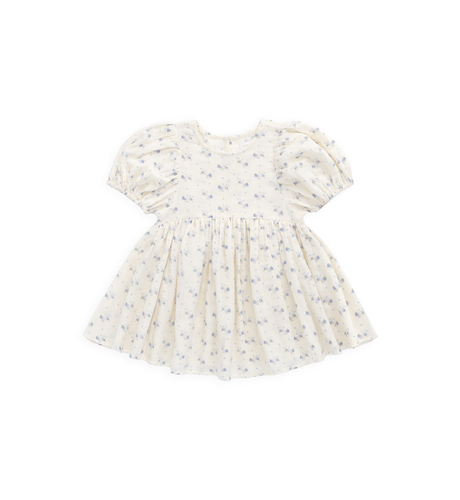 Jamie Kay Organic Cotton Muslin Frannie Dress - Molly Blue