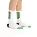 Hello Stranger Stranger Socks - White Green