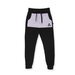 Hello Stranger Boys Pocket Track Pant - Black Lavender
