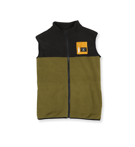 Hello Stranger Boys Everything Vest - Black Khaki