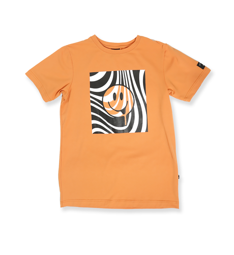 Hello Stranger Boys Happy S/S Tee - Orange