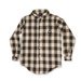 Hello Stranger Boys L/S Button Shirt – Tan Check