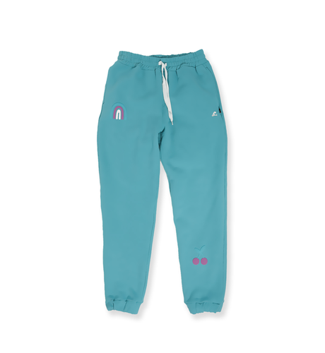 Hello Stranger Girls Sunset Track Pant - Seafoam