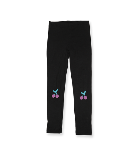 Hello Stranger Girls Legging - Purple Cherry