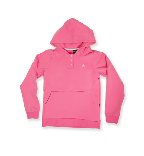 Hello Stranger Girls Seagirl Isla Hood - Flamingo