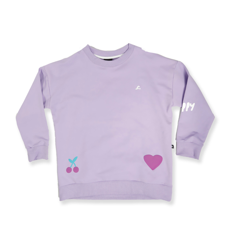 Hello Stranger Girls Mermaid Crew - Lavender