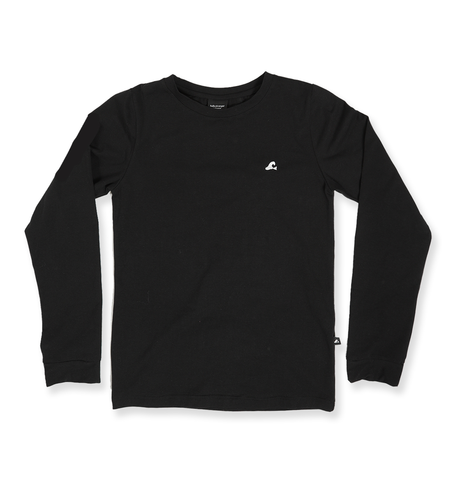 Hello Stranger Girls Mermaid L/S Tee - Black