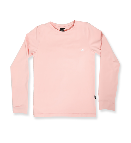 Hello Stranger Girls Lovers L/S Tee - Light Pink