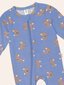Huxbaby Vintage Blue Bunny Zip Romper (Pre-Order)
