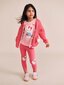 Huxbaby Bow Bunny Legging - Geranium (Pre-Order)