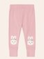 Huxbaby Flower Field Bunny Legging - Dusty Pink (Pre-Order)