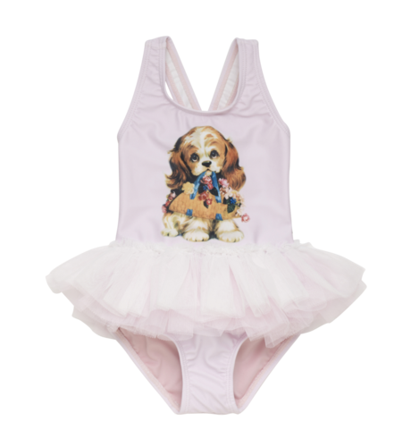 Rock Your Kid Go Fetch Tulle One Piece