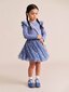 Huxbaby Sequin Bow Tulle Dress - Bijou Blue (Pre-Order)