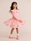 Huxbaby Sequin Bow Tulle Dress - Dusty Pink (Pre-Order)