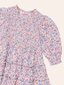 Huxbaby Vintage Floral Puff L/S Shirred Dress - Dusty Pink (Pre-Order)