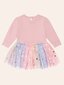 Huxbaby Whimsical Unicorn Tulle Ballet Dress - Dusty Pink (Pre-Order)