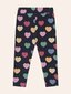 Huxbaby Multi Hearts Rib Legging - Navy Multi (Pre-Order)