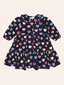Huxbaby Multi Hearts Cord Dress - Navy Multi (Pre-Order)